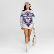 TCU HORNED FROGS CHASING VICTORY RHINESTONE SPRAY PREMIUM CREWNECK SWEATSHIRT