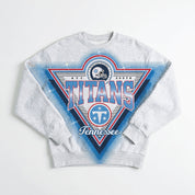 TENNESSEE TITANS CHASING VICTORY RHINESTONE SPRAY PREMIUM CREWNECK SWEATSHIRT