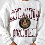 ATLANTA UNITED FC BIG PLAY ENERGY EMBOSSED STAR CREWNECK