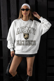 ARMY BLACK KNIGHTS BIG PLAY ENERGY EMBOSSED STAR CREWNECK