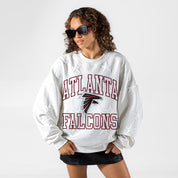 ATLANTA FALCONS BIG PLAY ENERGY EMBOSSED STAR CREWNECK