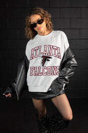 ATLANTA FALCONS BIG PLAY ENERGY EMBOSSED STAR CREWNECK