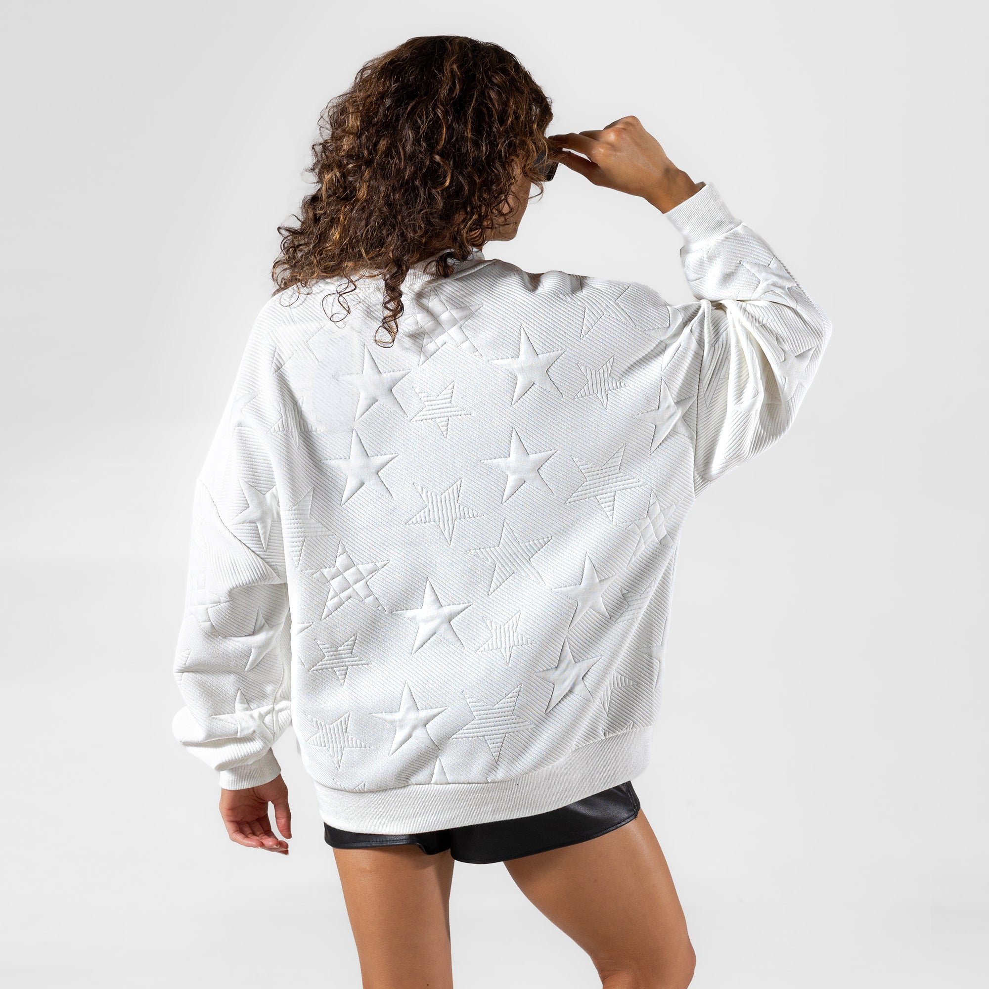 AUSTIN FC BIG PLAY ENERGY EMBOSSED STAR CREWNECK