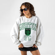 AUSTIN FC BIG PLAY ENERGY EMBOSSED STAR CREWNECK