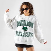 BINGHAMTON BEARCATS BIG PLAY ENERGY EMBOSSED STAR CREWNECK