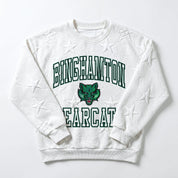 BINGHAMTON BEARCATS BIG PLAY ENERGY EMBOSSED STAR CREWNECK