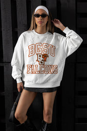 BOWLING GREEN FALCONS BIG PLAY ENERGY EMBOSSED STAR CREWNECK