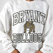 BRYANT BULLDOGS BIG PLAY ENERGY EMBOSSED STAR CREWNECK