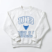 BUFFALO BULLS BIG PLAY ENERGY EMBOSSED STAR CREWNECK