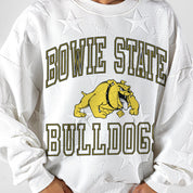 BOWIE STATE BULLDOGS BIG PLAY ENERGY EMBOSSED STAR CREWNECK