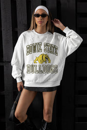 BOWIE STATE BULLDOGS BIG PLAY ENERGY EMBOSSED STAR CREWNECK
