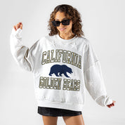CALIFORNIA GOLDEN BEARS BIG PLAY ENERGY EMBOSSED STAR CREWNECK