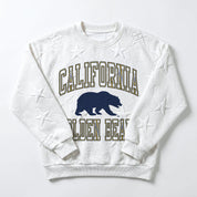 CALIFORNIA GOLDEN BEARS BIG PLAY ENERGY EMBOSSED STAR CREWNECK
