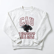 CLARK ATLANTA UNIVERSITY PANTHERS BIG PLAY ENERGY EMBOSSED STAR CREWNECK