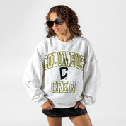COLUMBUS CREW SC BIG PLAY ENERGY EMBOSSED STAR CREWNECK