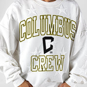 COLUMBUS CREW SC BIG PLAY ENERGY EMBOSSED STAR CREWNECK