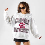 CHAPMAN UNIVERSITY PANTHERS BIG PLAY ENERGY EMBOSSED STAR CREWNECK