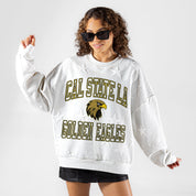CAL STATE LOS ANGELES GOLDEN EAGLES BIG PLAY ENERGY EMBOSSED STAR CREWNECK