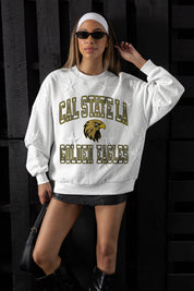 CAL STATE LOS ANGELES GOLDEN EAGLES BIG PLAY ENERGY EMBOSSED STAR CREWNECK