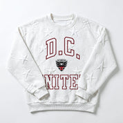 DC UNITED BIG PLAY ENERGY EMBOSSED STAR CREWNECK