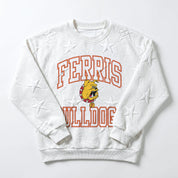 FERRIS STATE BULLDOGS BIG PLAY ENERGY EMBOSSED STAR CREWNECK
