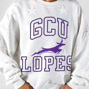 GRAND CANYON ANTELOPES BIG PLAY ENERGY EMBOSSED STAR CREWNECK
