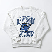 GRAND VALLEY LAKERS BIG PLAY ENERGY EMBOSSED STAR CREWNECK