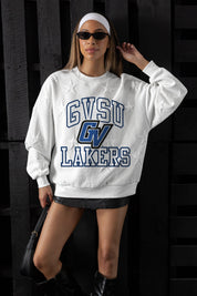 GRAND VALLEY LAKERS BIG PLAY ENERGY EMBOSSED STAR CREWNECK