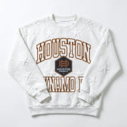 HOUSTON DYNAMO BIG PLAY ENERGY EMBOSSED STAR CREWNECK