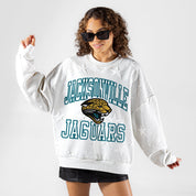 JACKSONVILLE JAGUARS BIG PLAY ENERGY EMBOSSED STAR CREWNECK