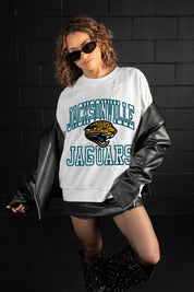 JACKSONVILLE JAGUARS BIG PLAY ENERGY EMBOSSED STAR CREWNECK