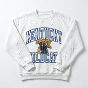 KENTUCKY WILDCATS BIG PLAY ENERGY EMBOSSED STAR CREWNECK