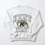 KENT STATE GOLDEN FLASHES BIG PLAY ENERGY EMBOSSED STAR CREWNECK