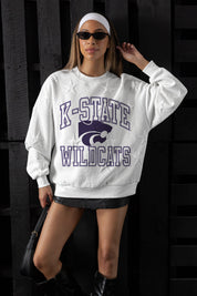 KANSAS STATE WILDCATS BIG PLAY ENERGY EMBOSSED STAR CREWNECK