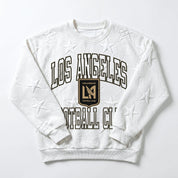 LOS ANGELES FC BIG PLAY ENERGY EMBOSSED STAR CREWNECK