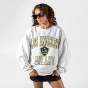 LOS ANGELES GALAXY BIG PLAY ENERGY EMBOSSED STAR CREWNECK