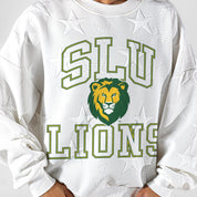 SOUTHEASTERN LOUISIANA LIONS BIG PLAY ENERGY EMBOSSED STAR CREWNECK
