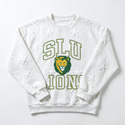 SOUTHEASTERN LOUISIANA LIONS BIG PLAY ENERGY EMBOSSED STAR CREWNECK