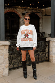 MARYLAND TERRAPINS BIG PLAY ENERGY EMBOSSED STAR CREWNECK