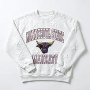 MINNESOTA STATE MANKATO MAVERICKS BIG PLAY ENERGY EMBOSSED STAR CREWNECK