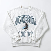 MINNESOTA UNITED BIG PLAY ENERGY EMBOSSED STAR CREWNECK
