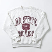 MISSOURI STATE BEARS BIG PLAY ENERGY EMBOSSED STAR CREWNECK