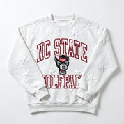 NORTH CAROLINA STATE WOLFPACK BIG PLAY ENERGY EMBOSSED STAR CREWNECK