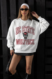 NORTH CAROLINA STATE WOLFPACK BIG PLAY ENERGY EMBOSSED STAR CREWNECK