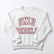 UNLV REBELS BIG PLAY ENERGY EMBOSSED STAR CREWNECK
