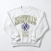 NASHVILLE SC BIG PLAY ENERGY EMBOSSED STAR CREWNECK
