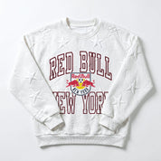 RED BULL NEW YORK BIG PLAY ENERGY EMBOSSED STAR CREWNECK