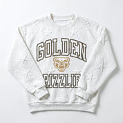 OAKLAND GOLDEN GRIZZLIES BIG PLAY ENERGY EMBOSSED STAR CREWNECK