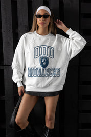 OLD DOMINION MONARCHS BIG PLAY ENERGY EMBOSSED STAR CREWNECK