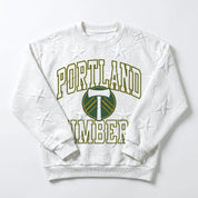 PORTLAND TIMBERS BIG PLAY ENERGY EMBOSSED STAR CREWNECK